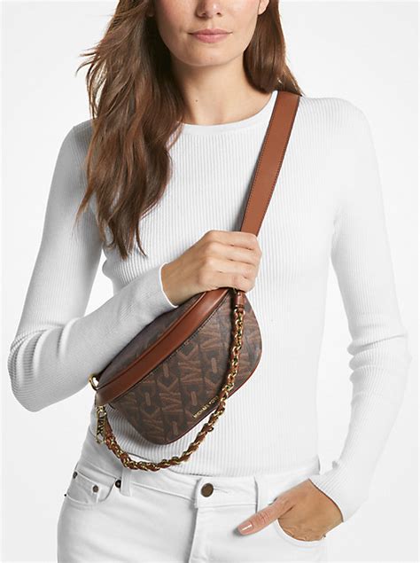 michael kors slater extra-small logo sling pack|Michael Kors sling bag sale.